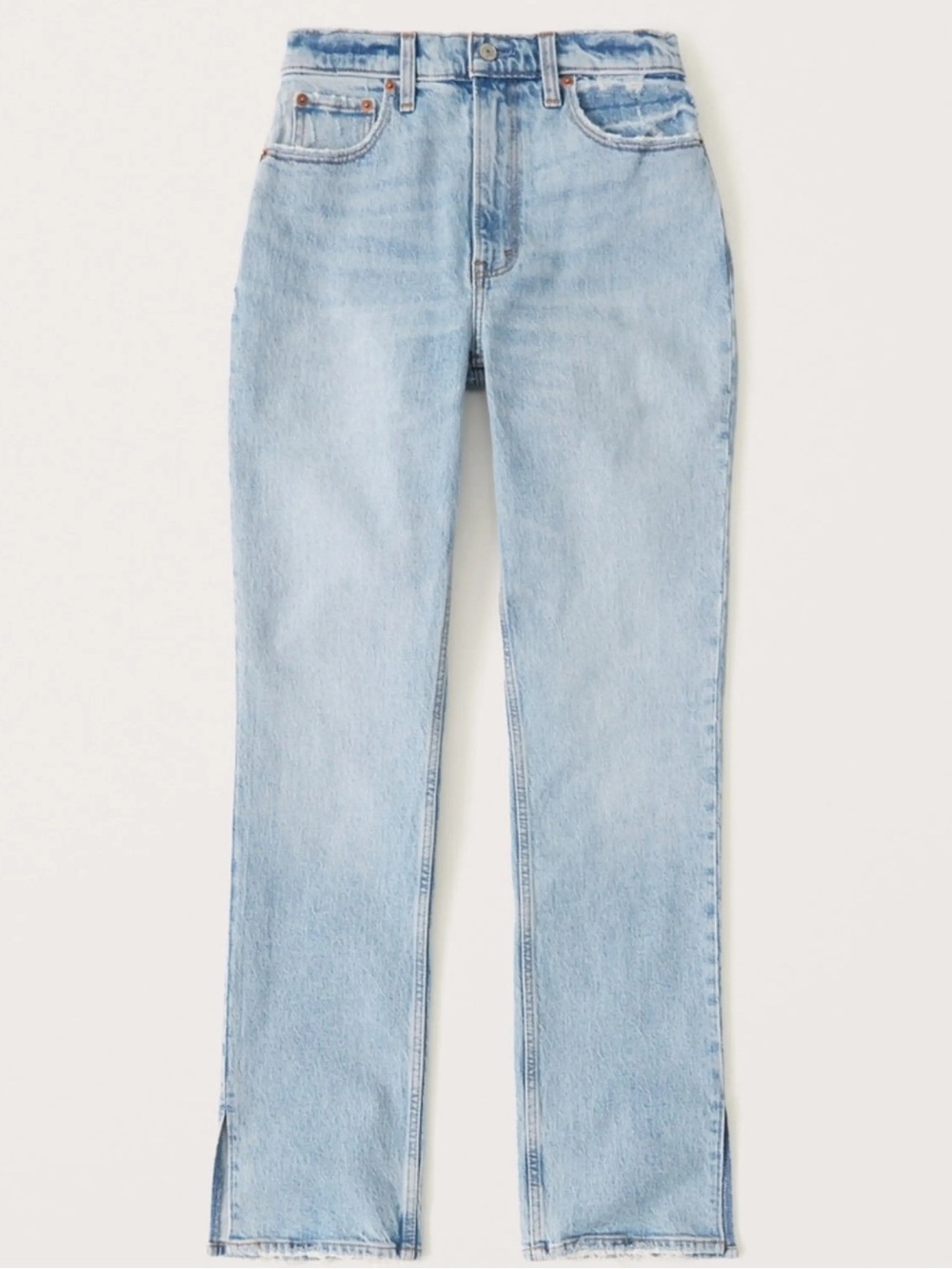 Abercrombie & Fitch the 90s straight high rise Leg Jeans